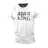 Men's Jesus Is King Cotton T-Shirt
